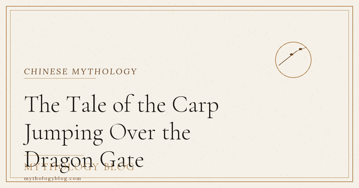The Tale of the Carp Jumping Over the Dragon Gate | Mythology Blog
